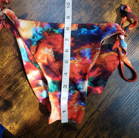 EUC fused hawaii Small Aloha scrunch butt bikini bottom Expand Your Soul - Picture 2 of 8